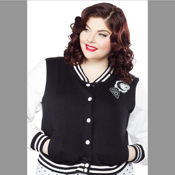 Size S Ouija Board Varsity Jacket - Picture 9 of 9